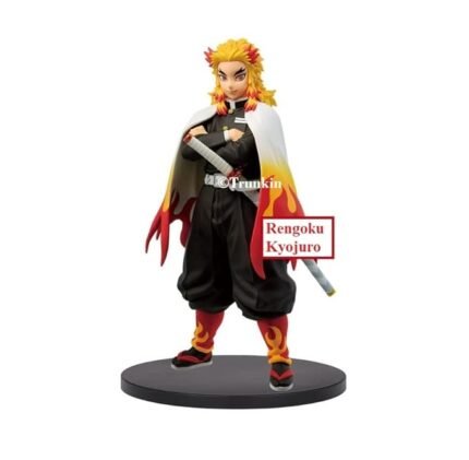 Demon Slayer Kyojuro Rengoku Action Figure The Flame Hashira Figurine Standie Collectible Figure Manga Weeb